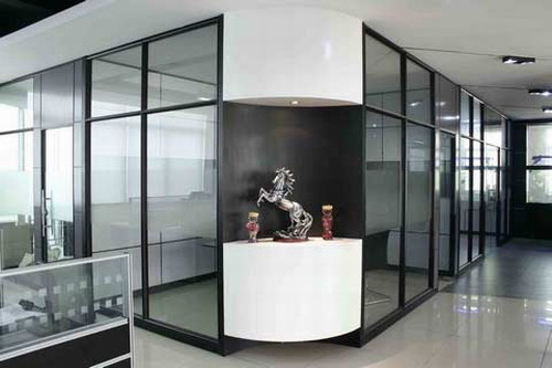 单层玻璃隔断
