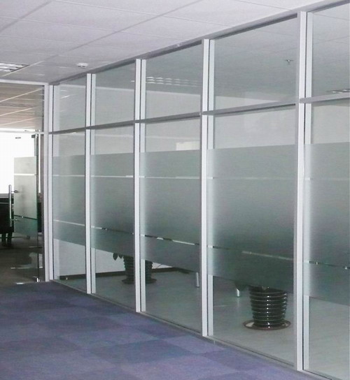 单层玻璃隔断